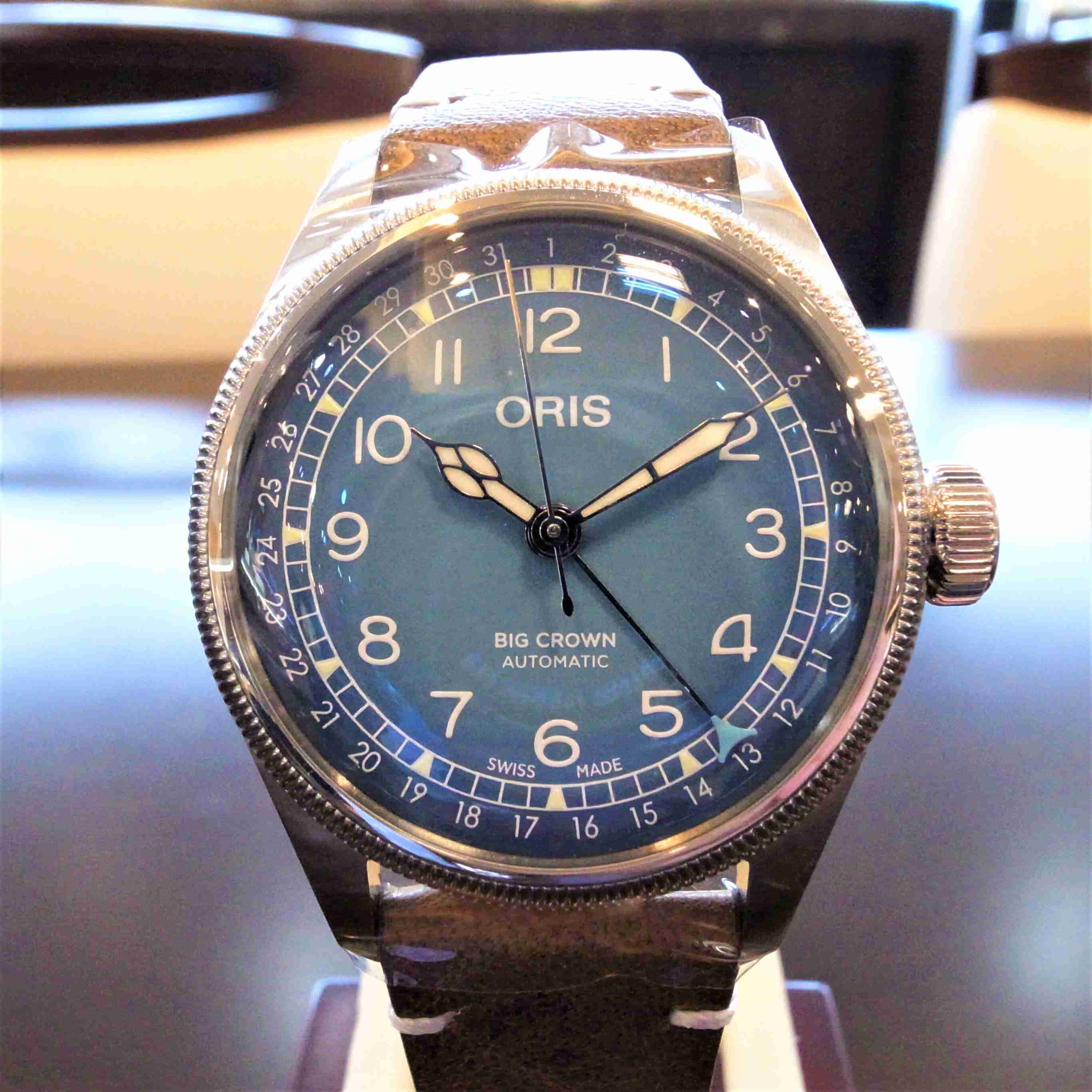 ビッグクラウン ポインターデイト チェルボ・ボランテ オリス(ORIS) ビッグクラウン ポインターデイト チェルボ